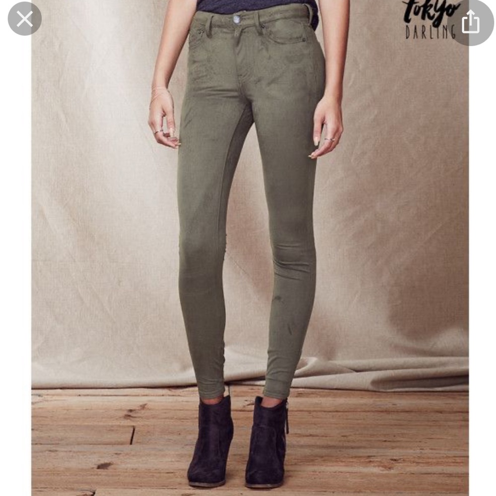 Aeropostale Tokyo Darling High Waist Suede Jegging US16